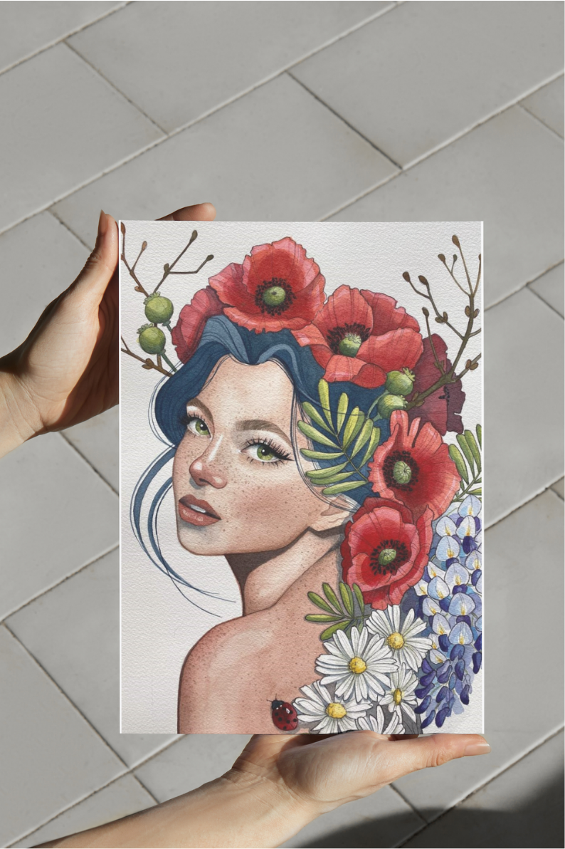 Demetra, stampa in edizione limitata.