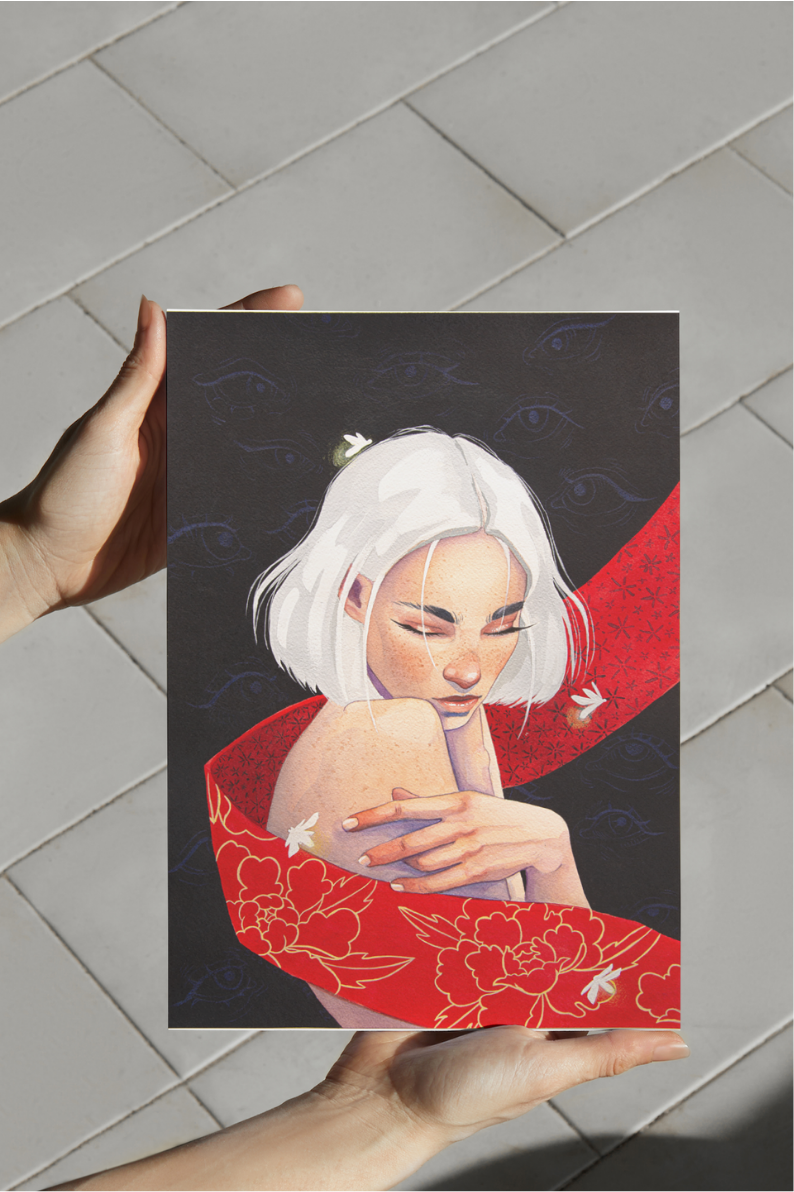Andromeda, stampa in edizione limitata.