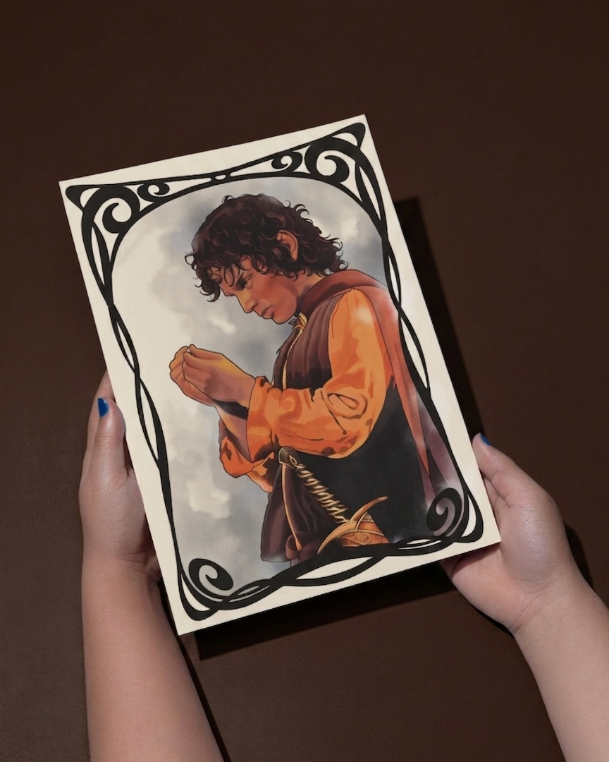 Stampa signore degli anelli scaloppinee