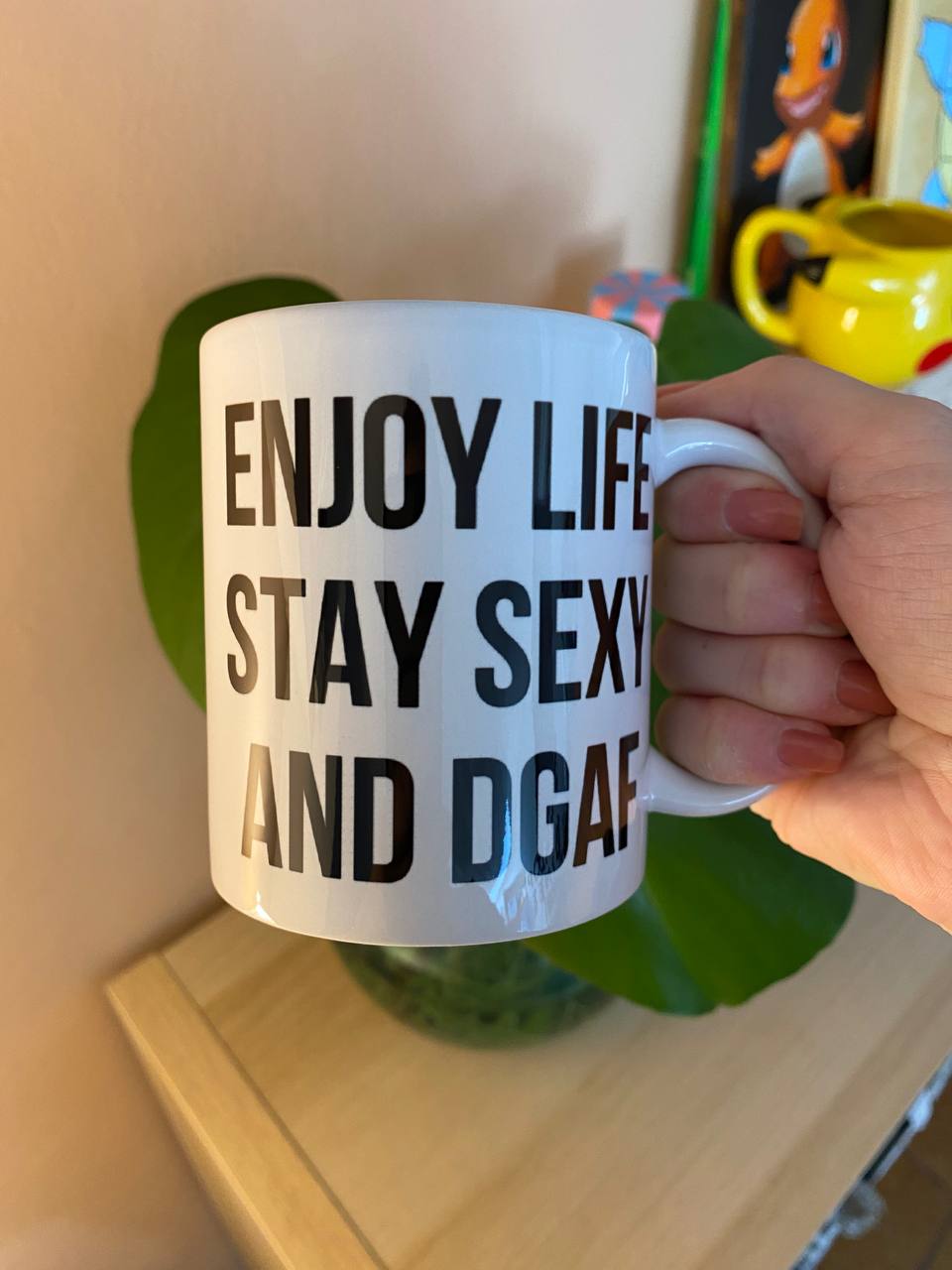 mug 350ml stay sexy scaloppinee
