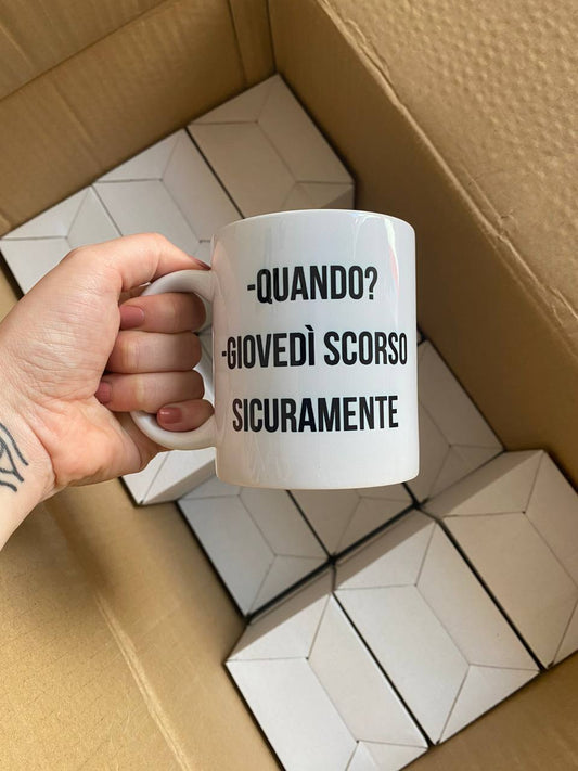 Tazza giovedì scorso