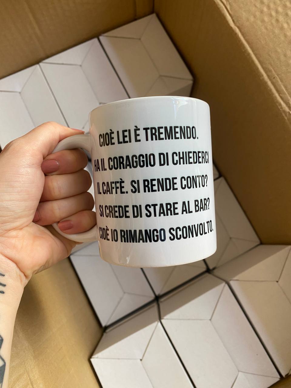 Tazza per caffè doppio