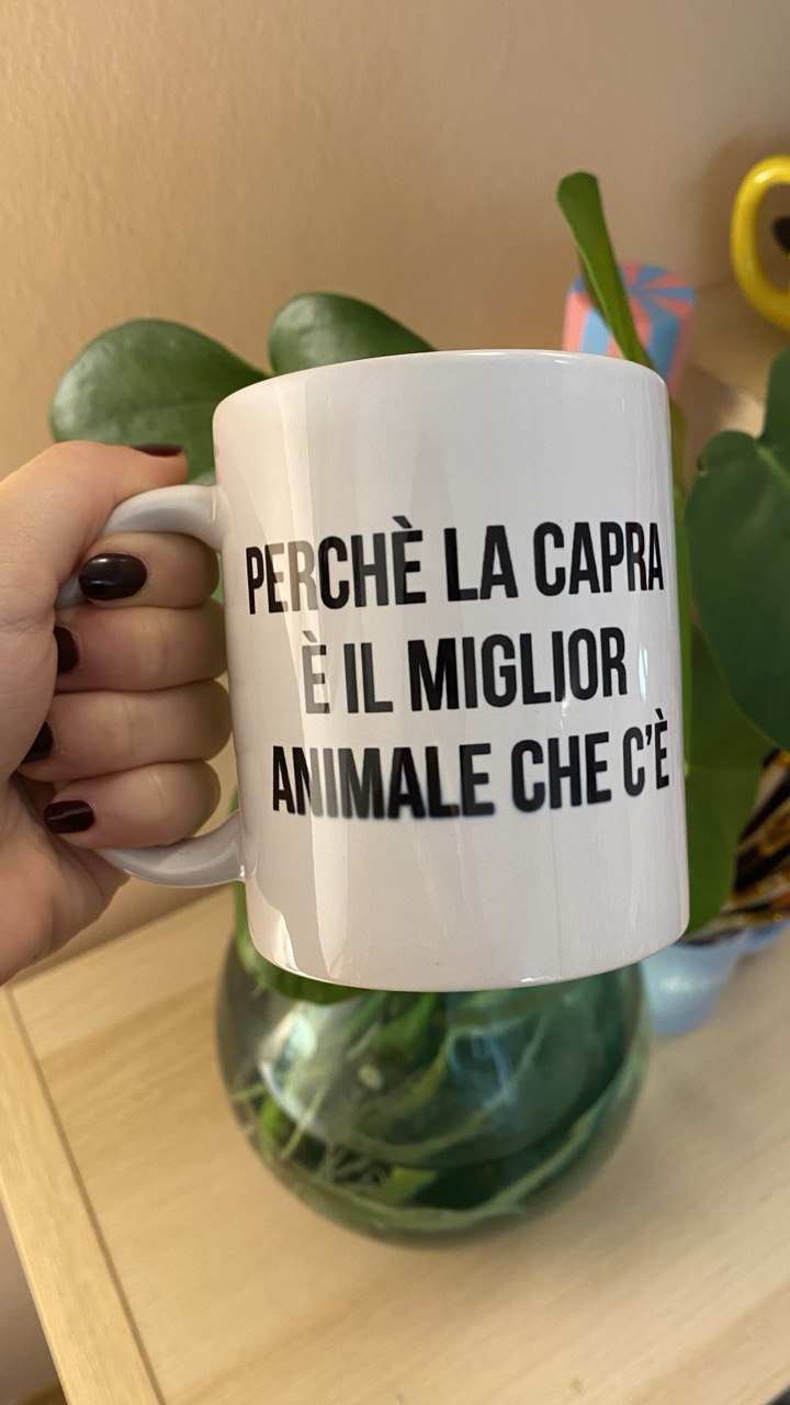 Tazza capra