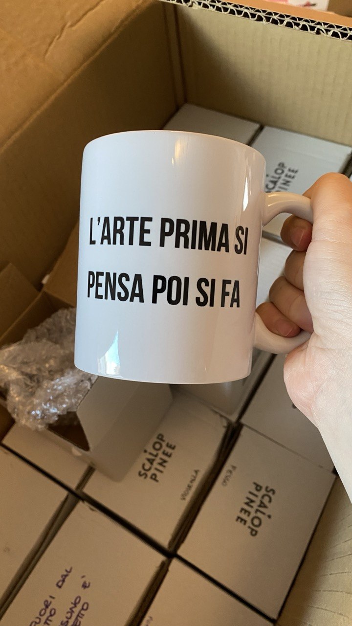 Tazza l'arte prima si pensa