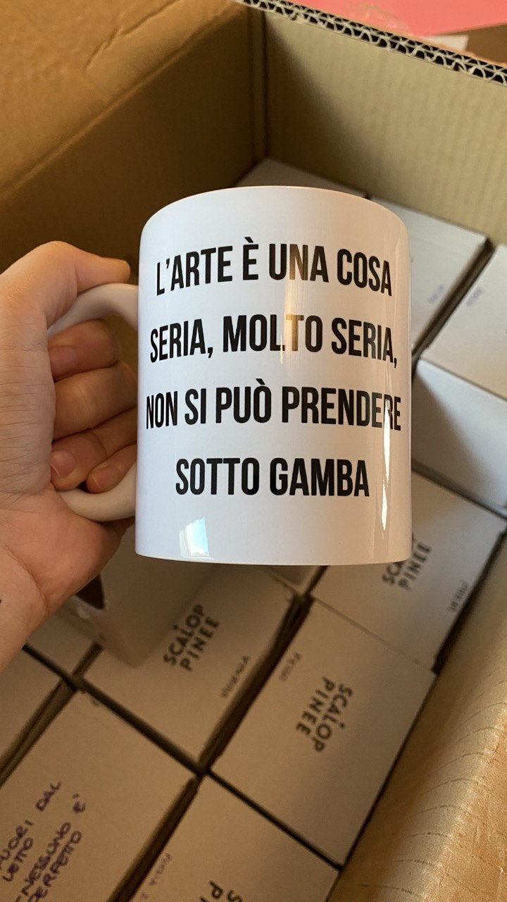 Tazza l'arte prima si pensa