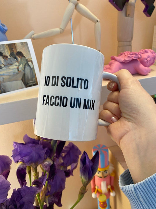 Tazza per fare un mix
