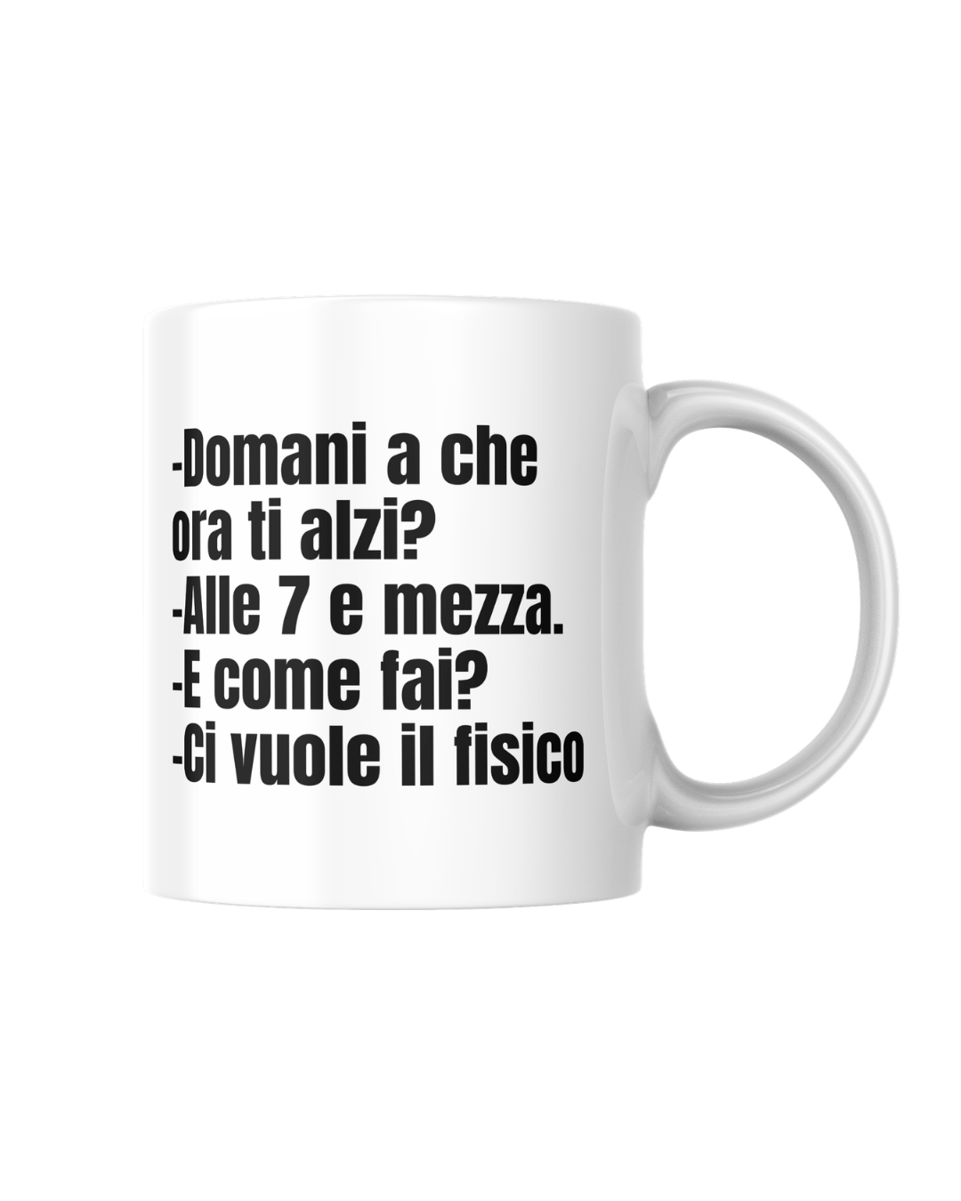 tazza ci vuole il fisico scaloppinee