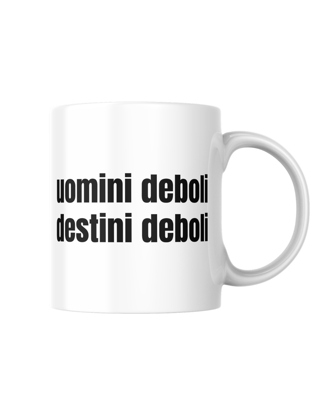 tazza citazione spalletti uomini deboli scaloppinee