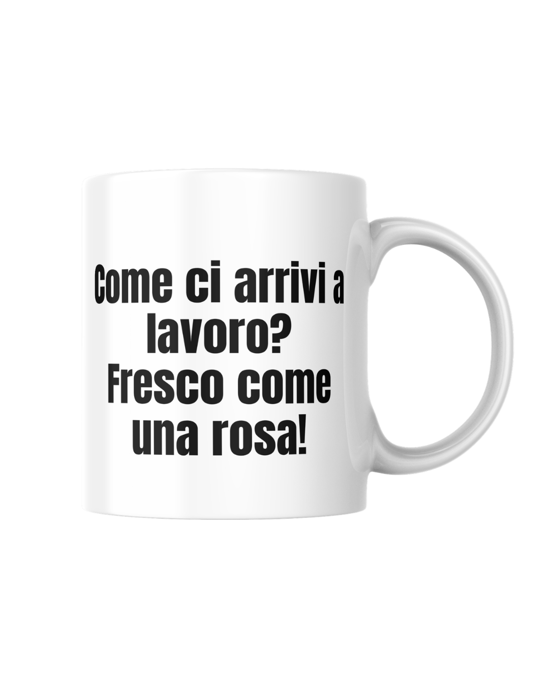 tazza fresco come una rosa 