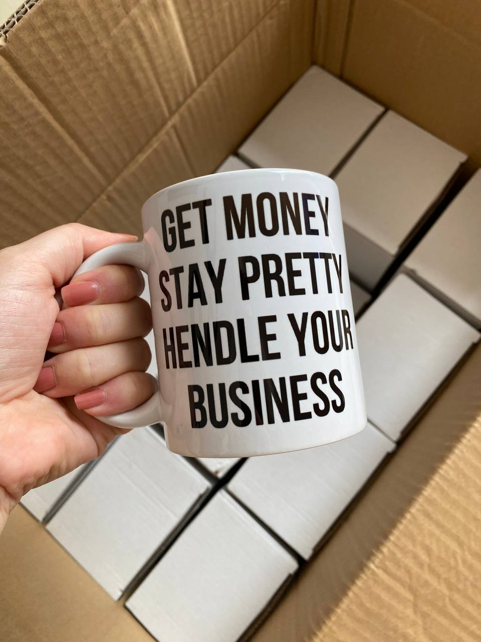 tazza 350ml get money hugel stay sexy scaloppinee
