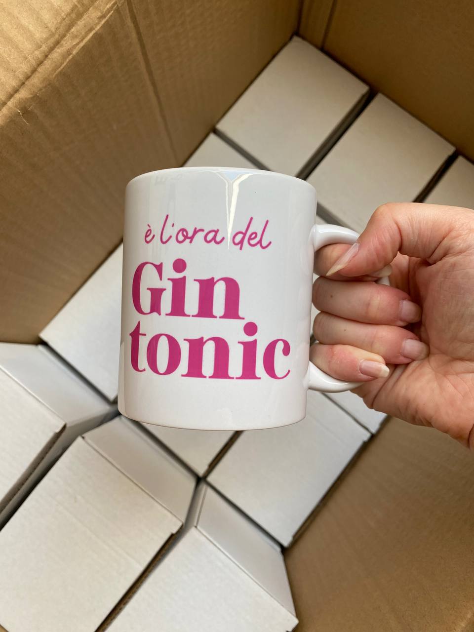 tazza meme è l'ora del gin tonic scaloppinee