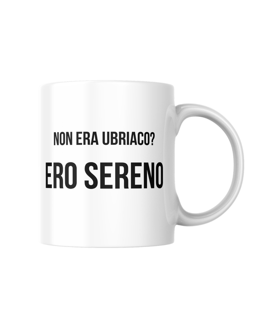 tazza non era ubriaco ero sereno bigioggero scaloppinee