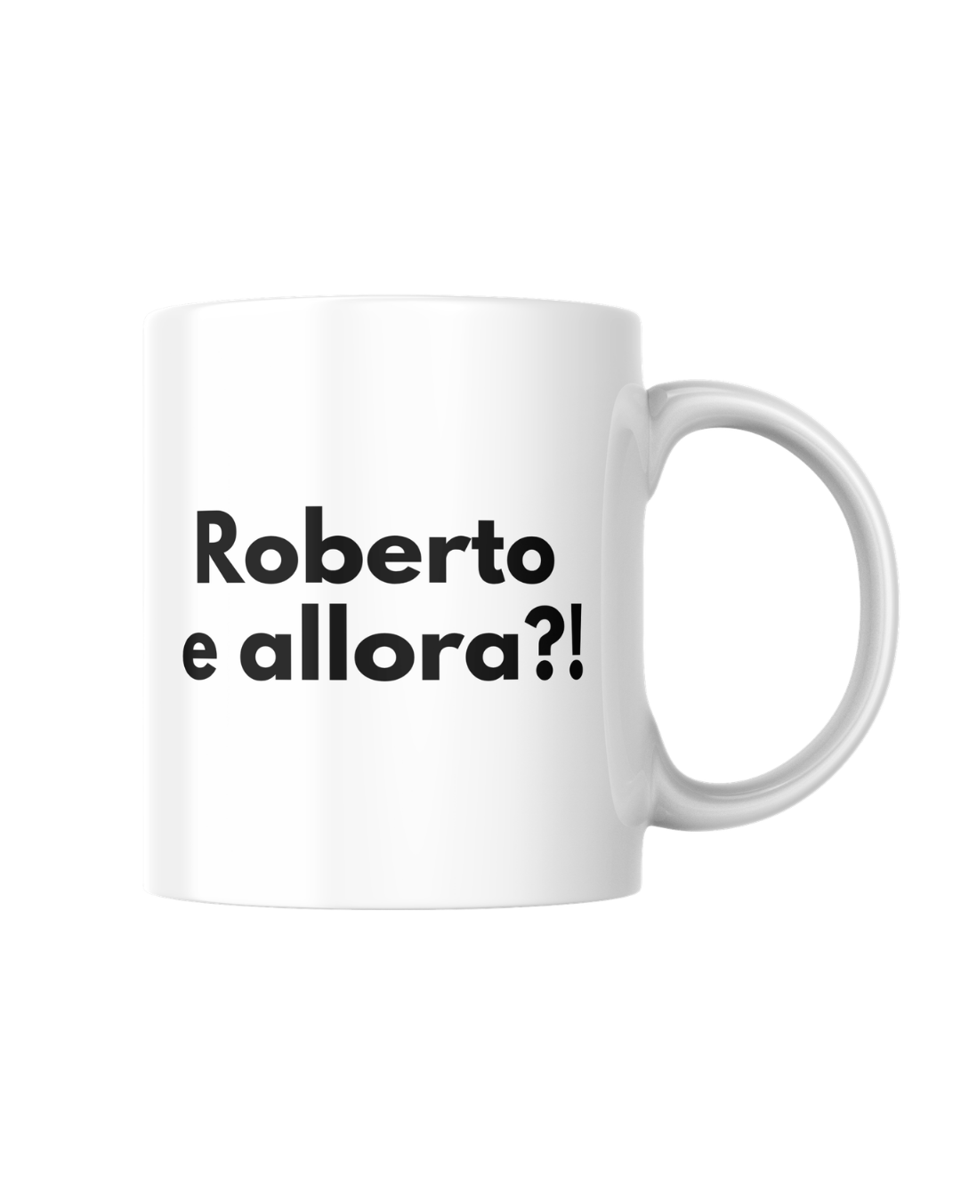 tazza personalizzata citazione roberto scaloppinee