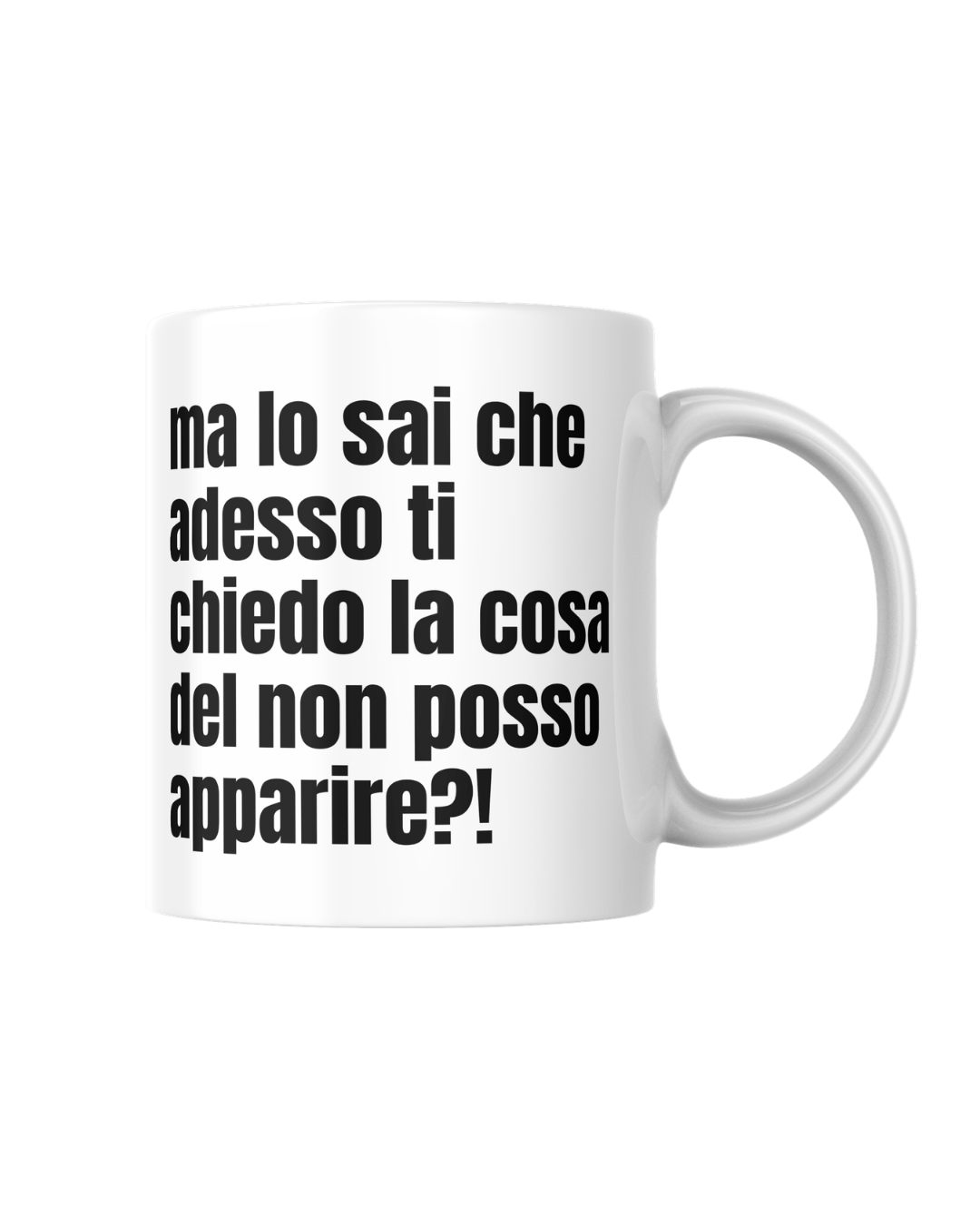 tazza meme roberto telecamera scaloppinee