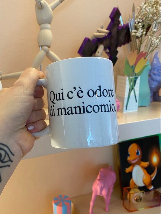 tazza manicominio