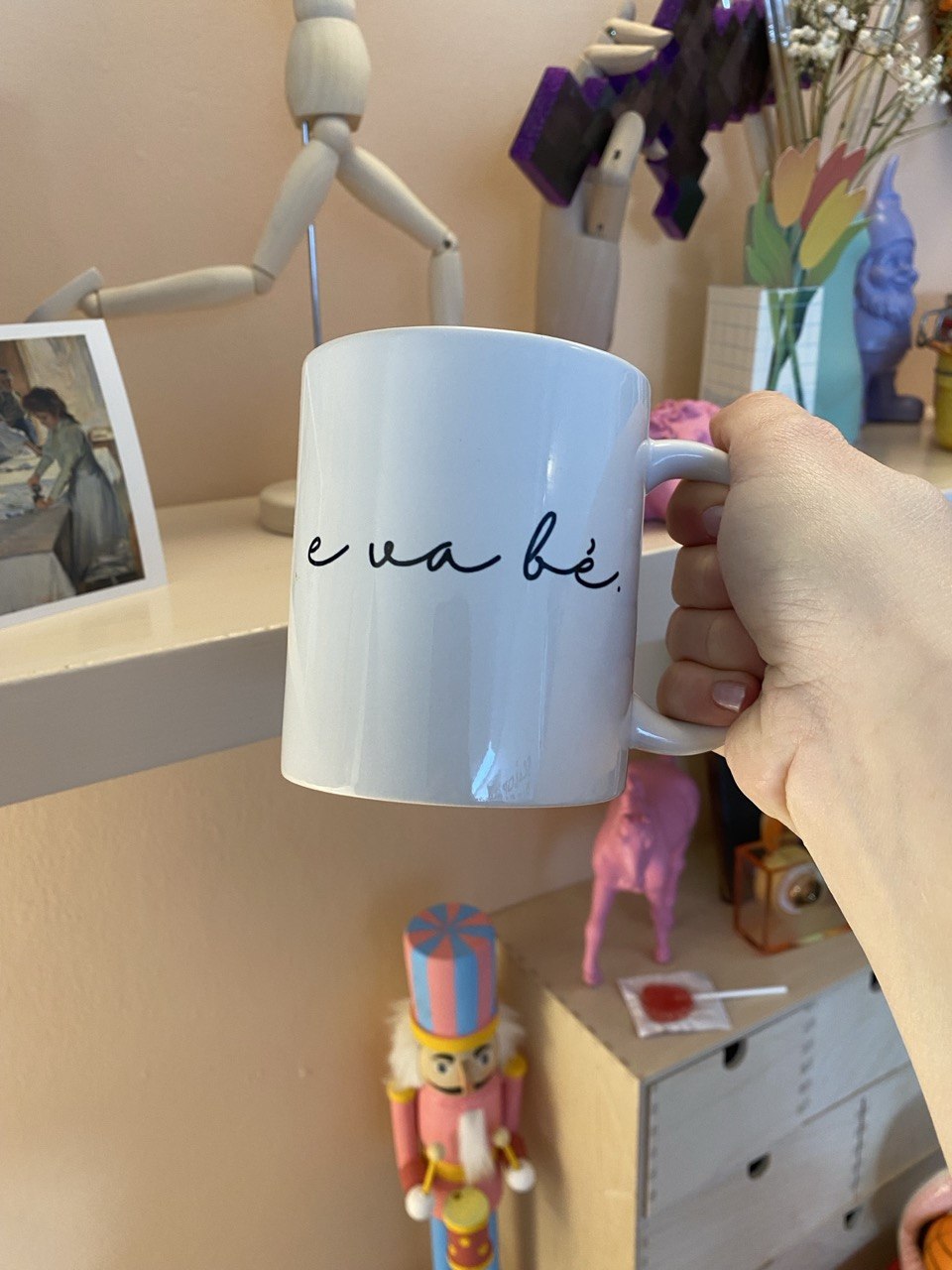 Tazza allegra ma io no