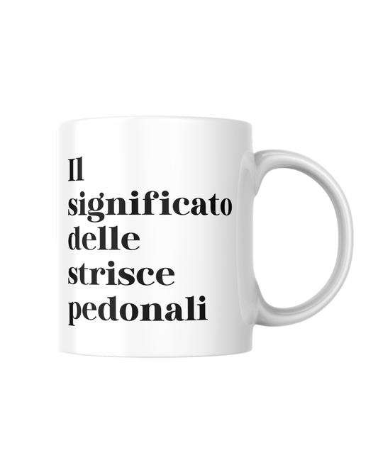 Tazza strisce pedonali