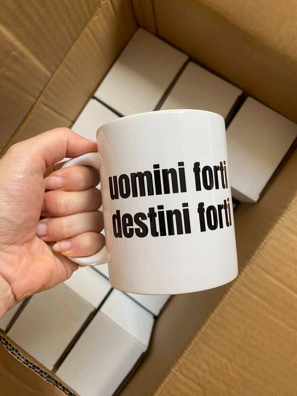 tazza uomini forti destini forti spalletti scaloppinee