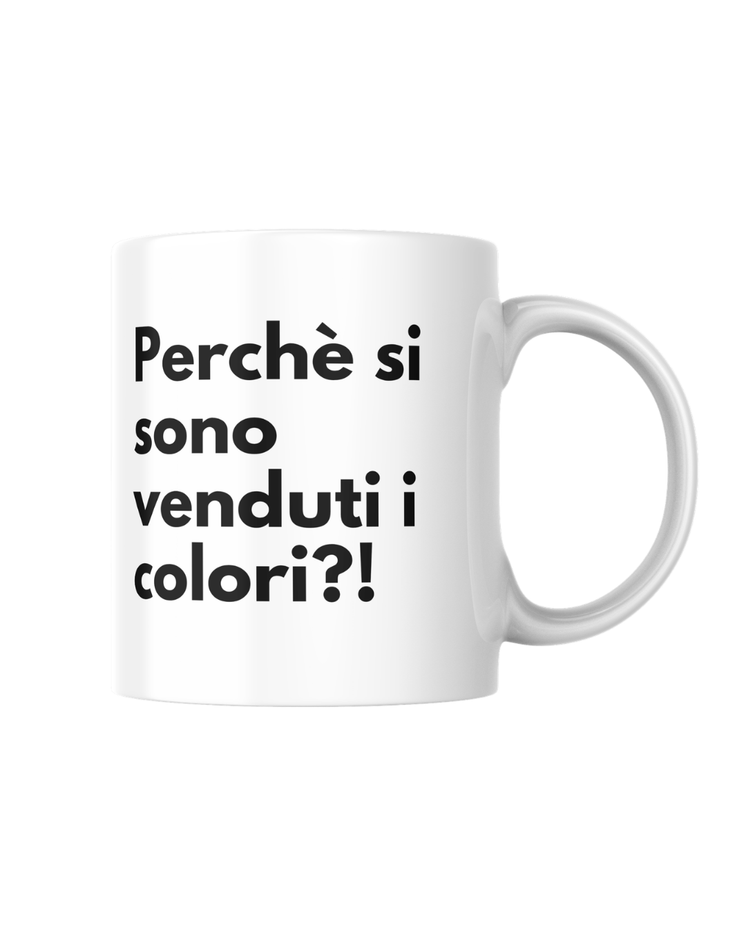 Tazza si sono venduti i colori